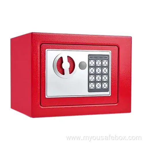 High-Capacity Steel Safe for 4 Pistols – Hotel & Household Use